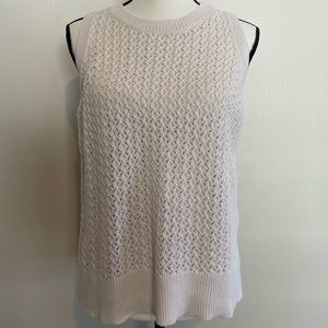 A New Day Cream Knit Tank Top.